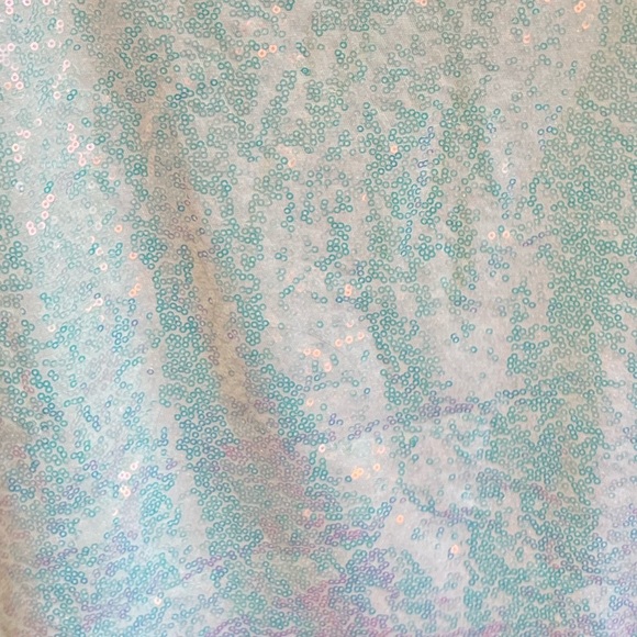 White sequin mini dress - Picture 3 of 3